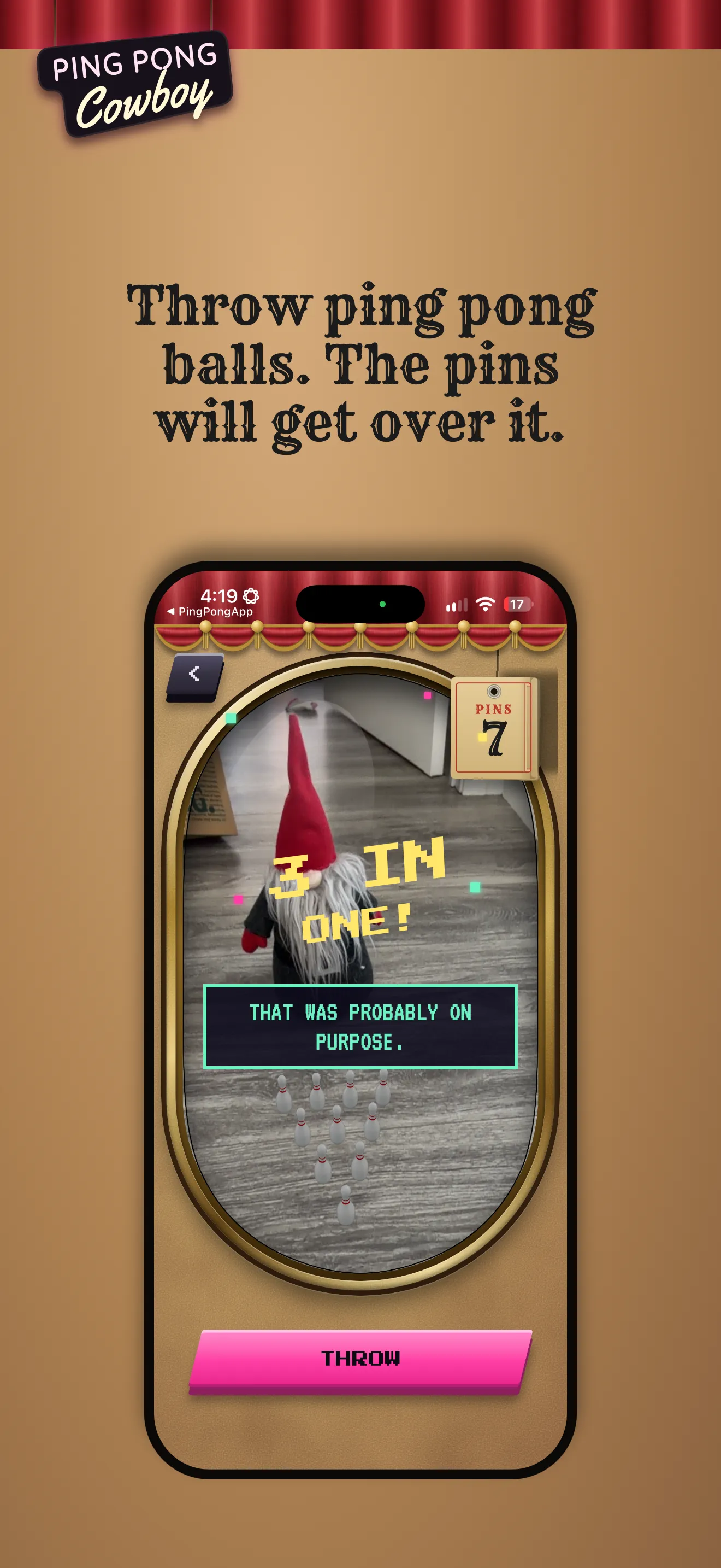 Ping Pong Cowboy screen